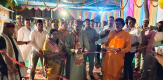 पुलिस अधीक्षक चित्रकूट द्वारा नव सृजित पुलिस चौकी भरतकूप मन्दिर, थाना भरतकूप का किया उद्घाटन