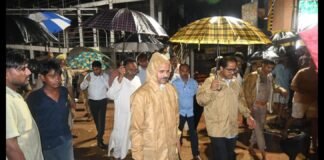 मंदाकिनी नदी का जलस्तर बढ़ा, रामघाट पर पुलिस-प्रशासन अलर्ट